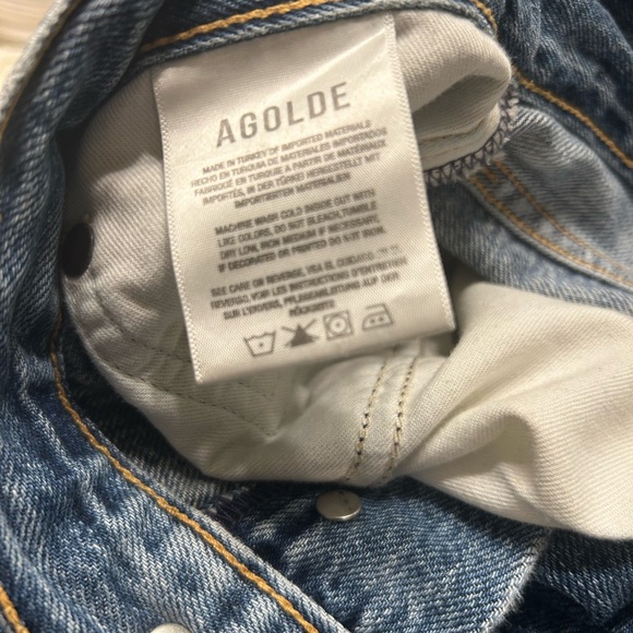 Agolde Riley High Rise Ankle - Picture 5 of 6